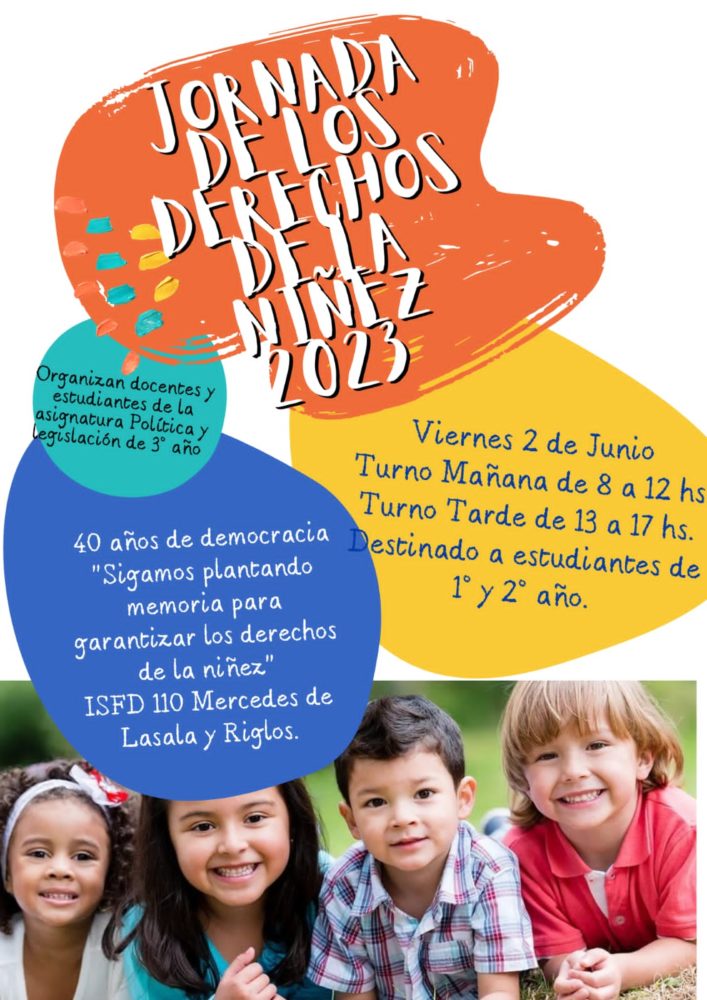 Jornada de los derechos de la niñez – I.S.F.D. Nº 110 "Mercedes de ...